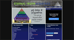 Desktop Screenshot of eternaltruthworldwide.com